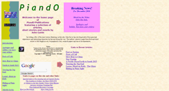 Desktop Screenshot of piando.com